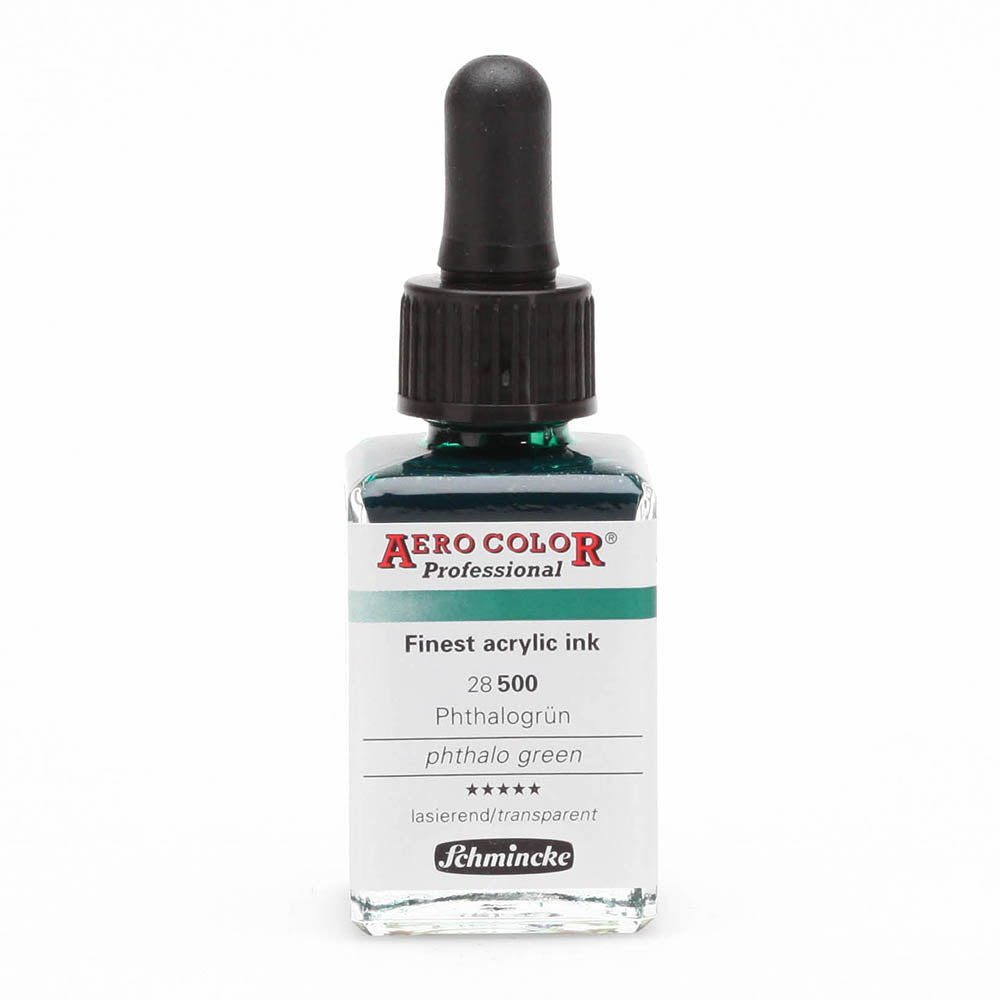 Schmincke Aero Color Professional 28ml Phthalo Green 500