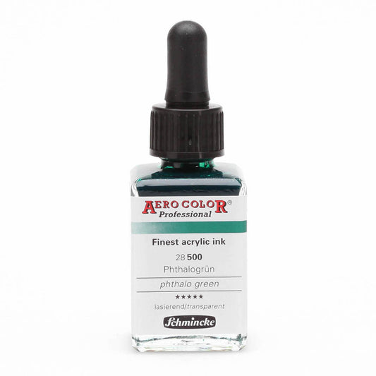 Schmincke Aero Color Professional 28ml Phthalo Green 500