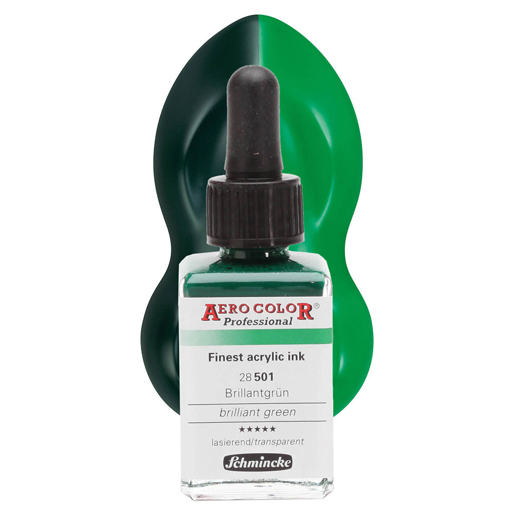 Schmincke Aero Color Professional 28ml Brilliant Green 501