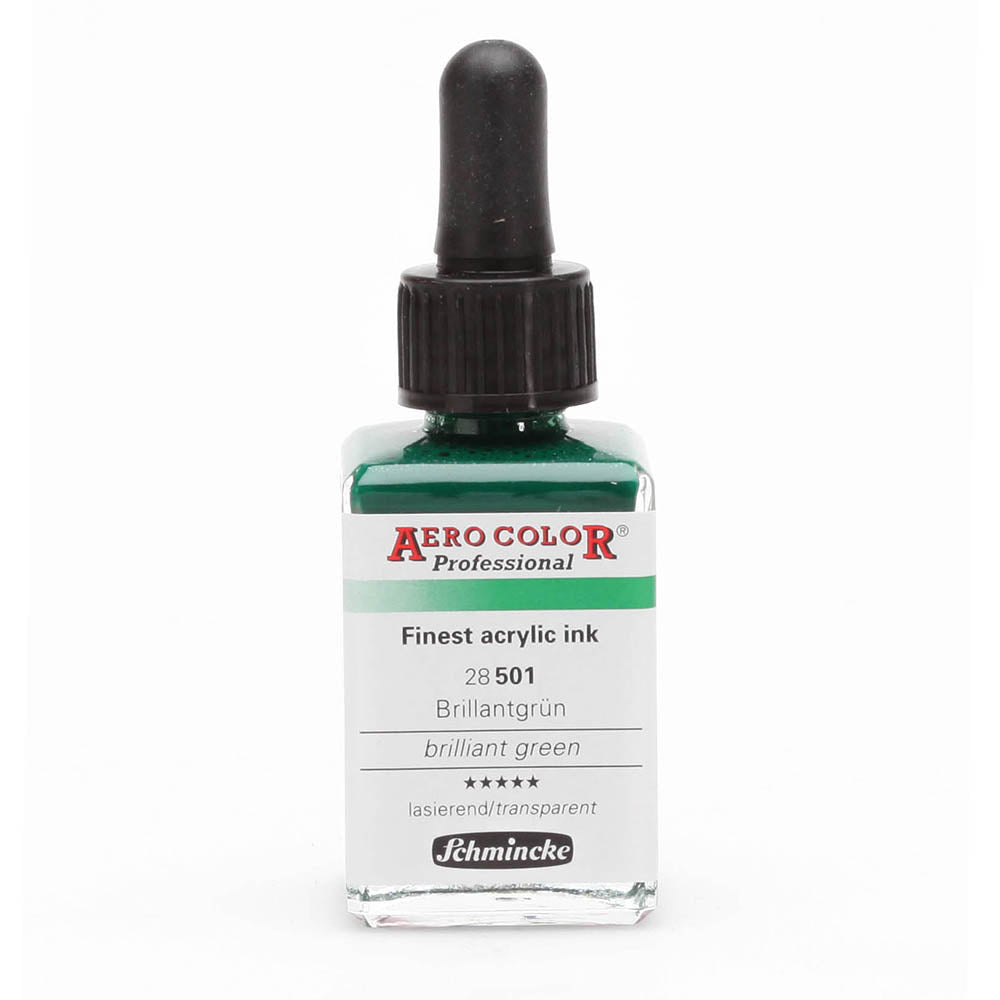 Schmincke Aero Color Professional 28ml Brilliant Green 501