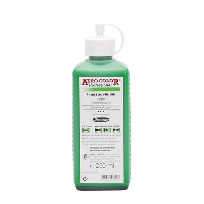 Schmincke Aero Color Professional 250ml Permanent Green 502