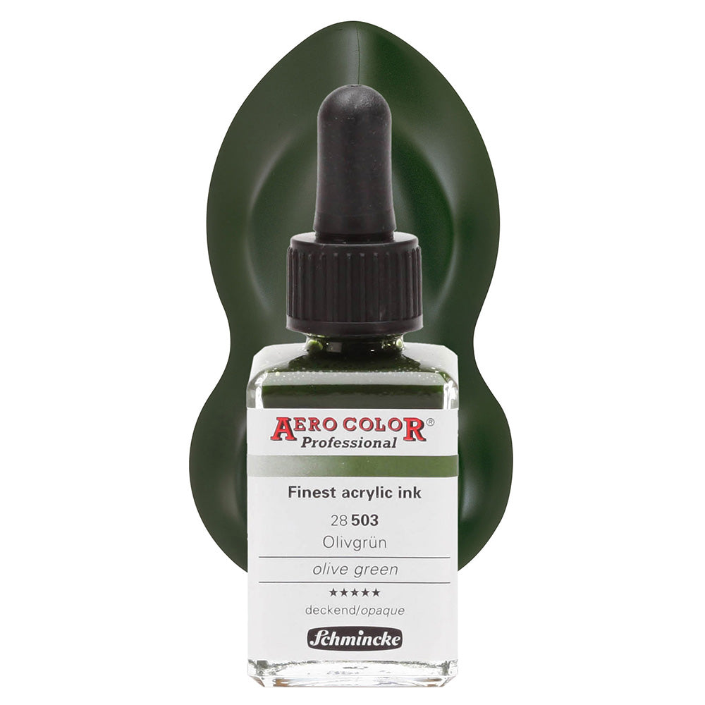 Schmincke Aero Color Professional 28ml Olive Green 503