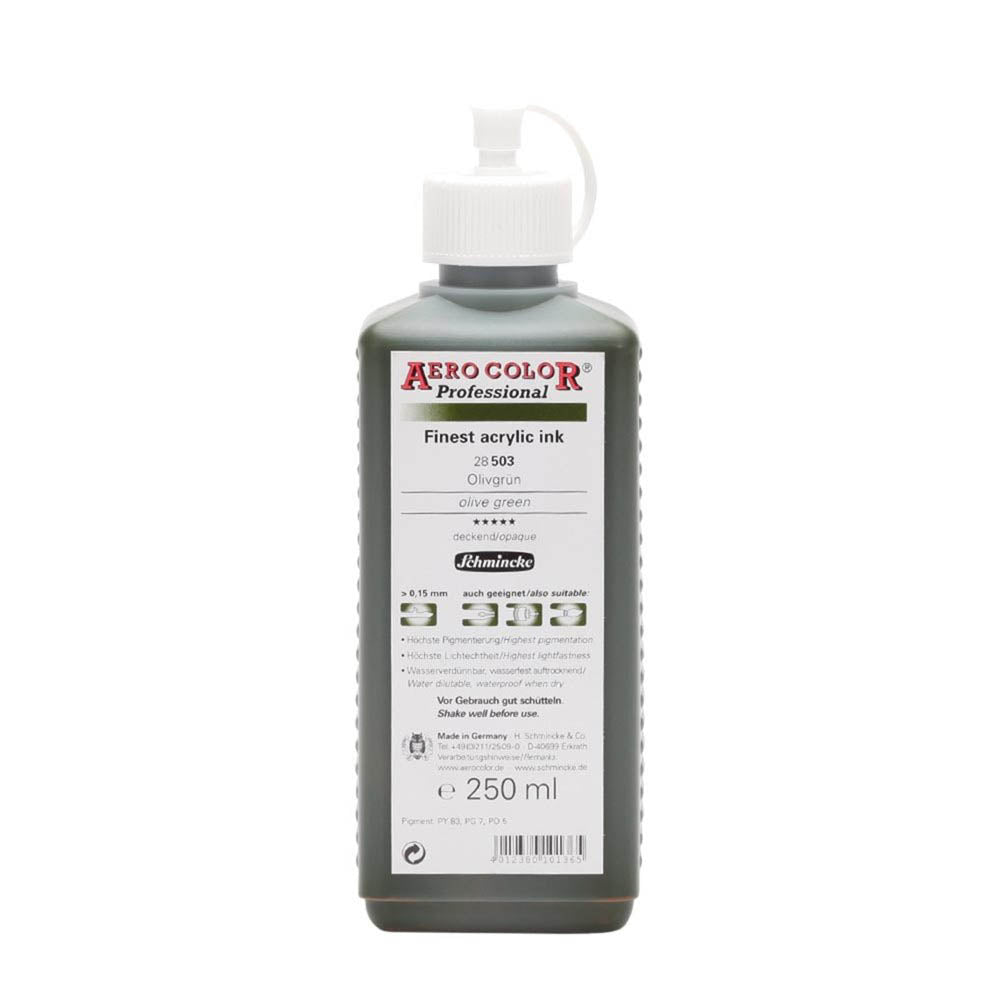 Schmincke Aero Color Professional 250ml Olive Green 503
