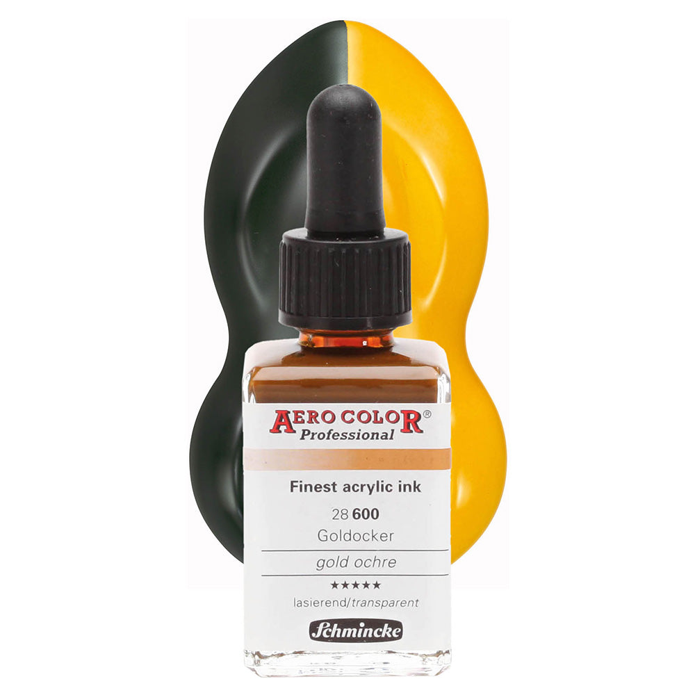 Schmincke Aero Color Professional 28ml Gold Ochre 600