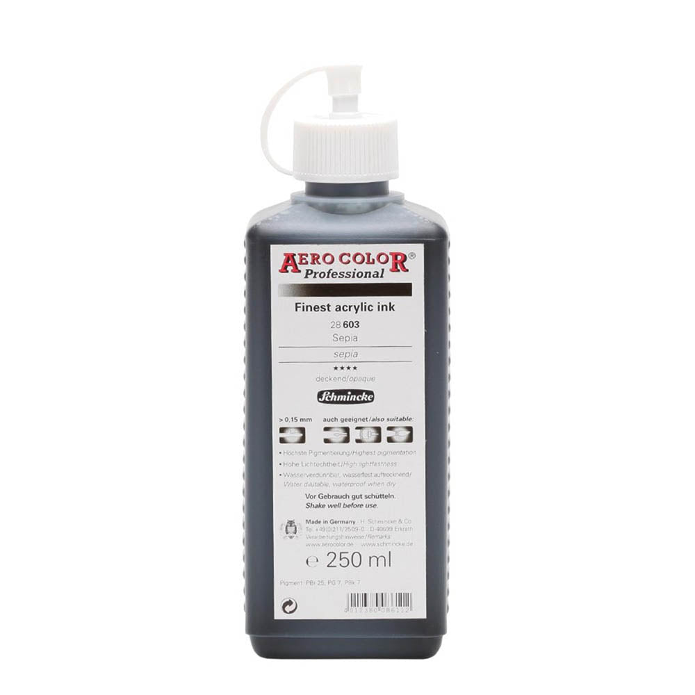 Schmincke Aero Color Professional 250ml Sepia 603