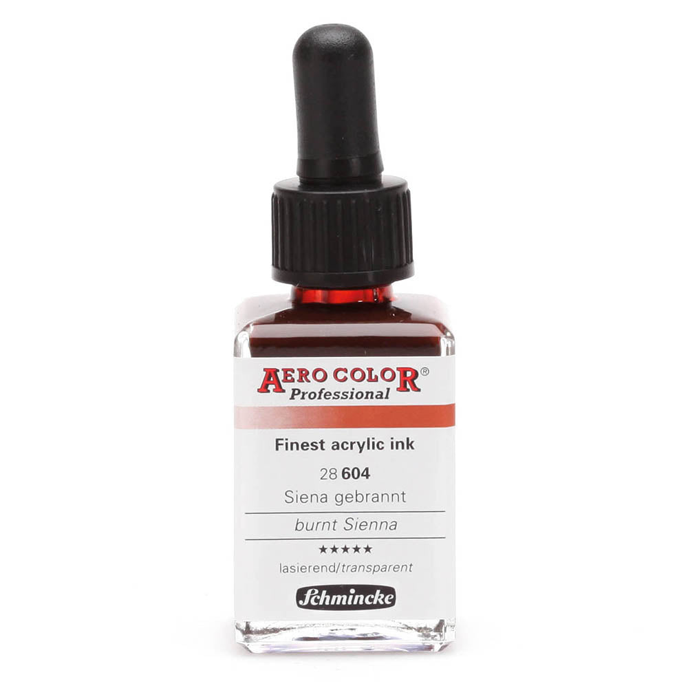 Schmincke Aero Color Professional 28ml Burnt Sienna 604
