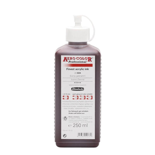 Schmincke Aero Color Professional 250ml Burnt Sienna 604