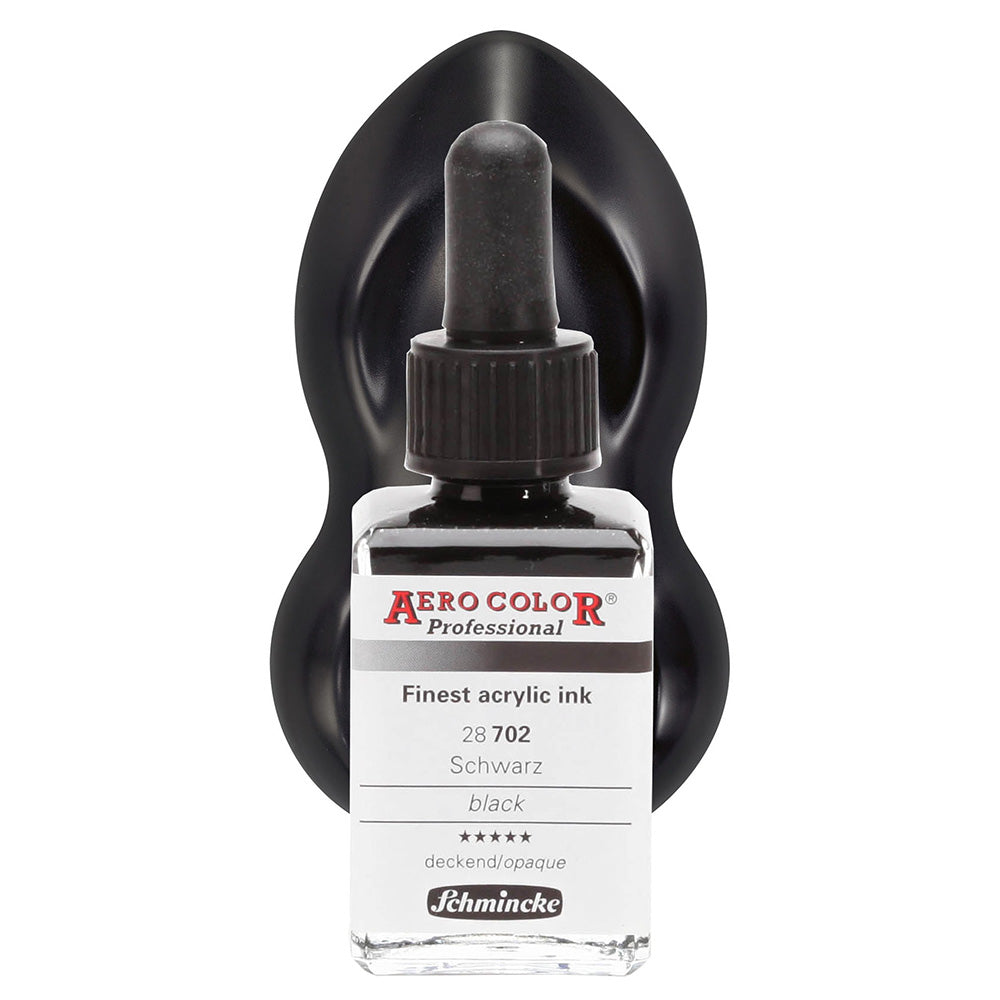 Schmincke Aero Color Professional 28ml Black 702