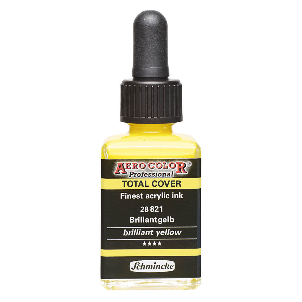 Schmincke Aero Color Professional 28ml Total Cover Brilliant Yellow 821