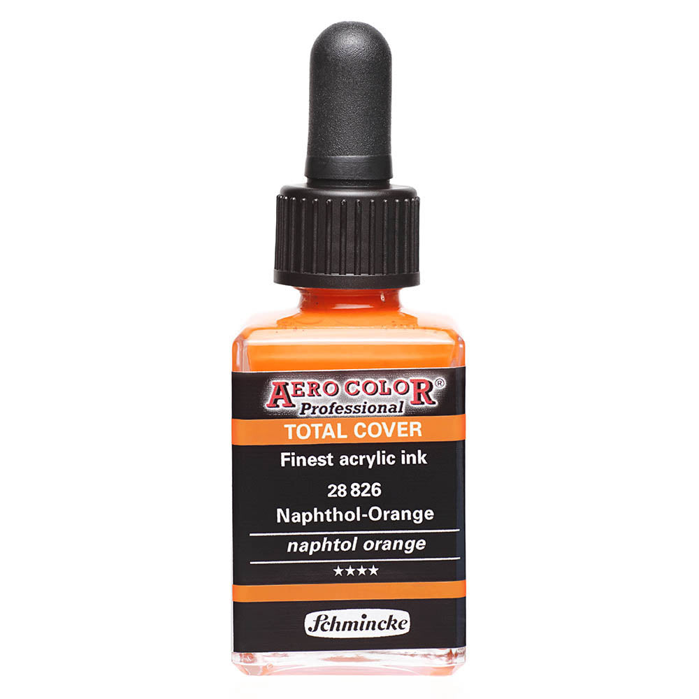 Schmincke Aero Color Professional 28ml Total Cover Naphtol Orange 826