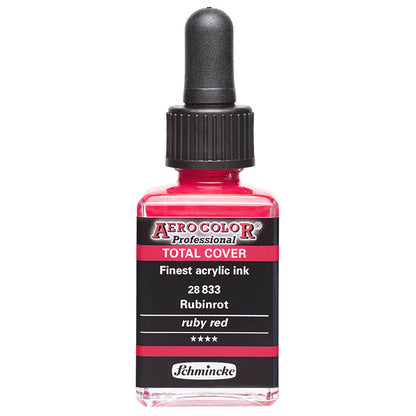 Schmincke Aero Color Professional 28ml Total Cover Ruby Red 833