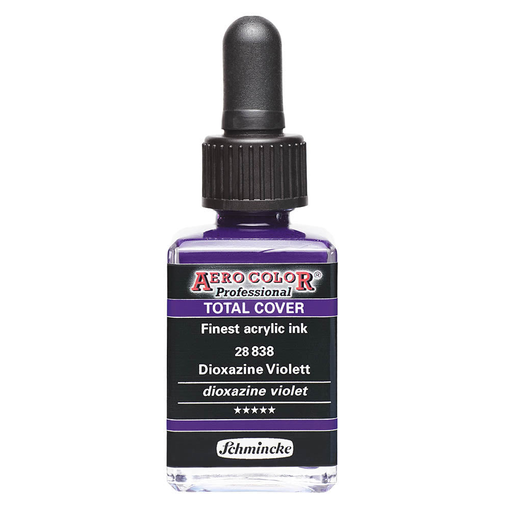 Schmincke Aero Color Professional 28ml Total Cover Dioxazine Violet 838
