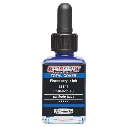 Schmincke Aero Color Professional 28ml Total Cover Phthalo Blue 841