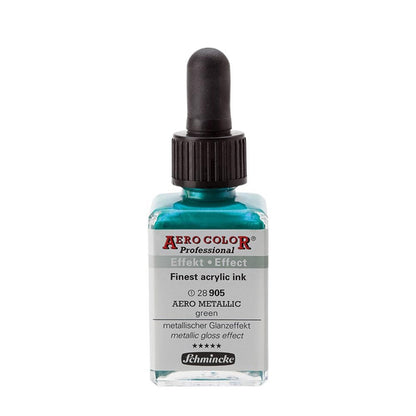 Schmincke Aero Color Professional 28ml Aero Metallic Green 905