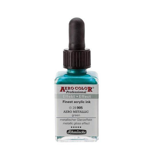 Schmincke Aero Color Professional 28ml Aero Metallic Green 905