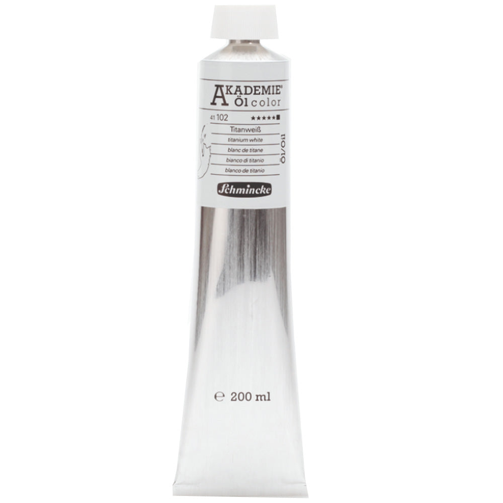 Schmincke Akademie Yağlı Boya 200ml S.1 102 Titanium White