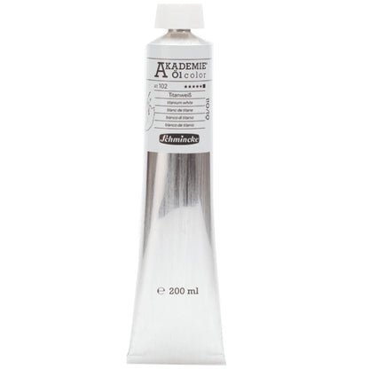 Schmincke Akademie Yağlı Boya 200ml S.1 102 Titanium White
