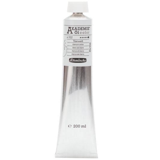 Schmincke Akademie Yağlı Boya 200ml S.1 102 Titanium White