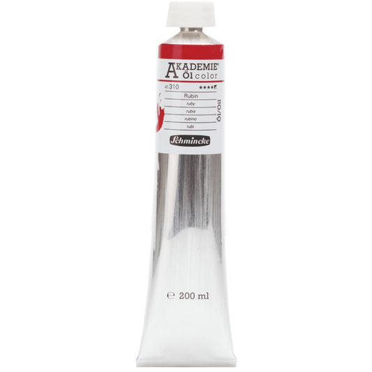 Schmincke Akademie Yağlı Boya 200ml S.1 310 Ruby