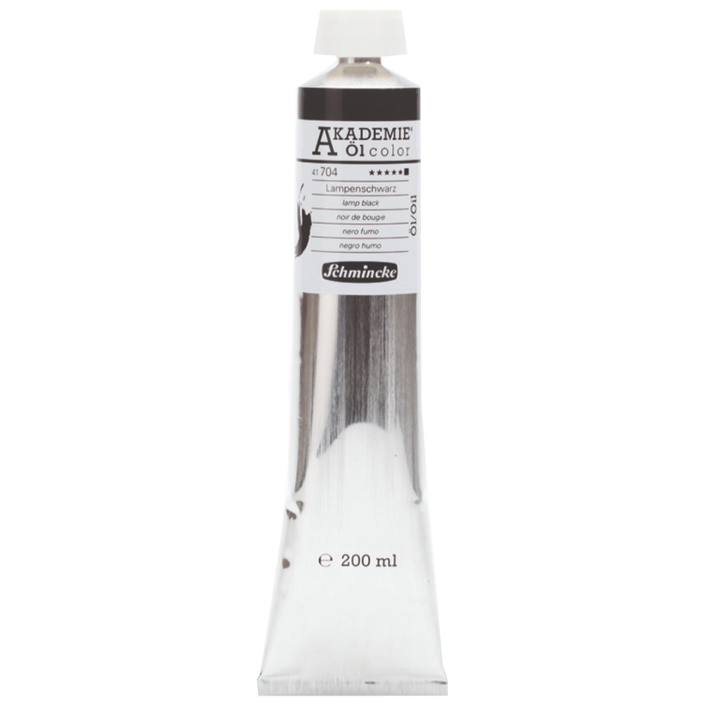Schmincke Akademie Yağlı Boya 200ml S.1 704 Lamp Black