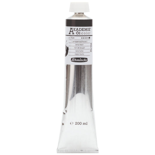 Schmincke Akademie Yağlı Boya 200ml S.1 704 Lamp Black