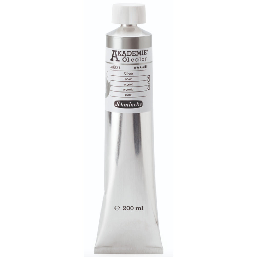 Schmincke Akademie Yağlı Boya 200ml S.2 800 Silver