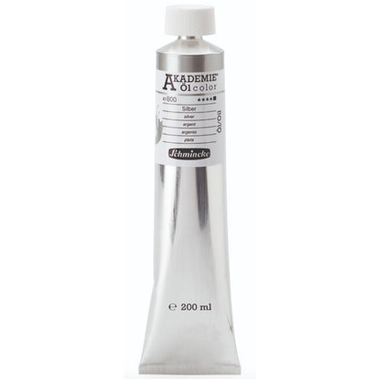 Schmincke Akademie Yağlı Boya 200ml S.2 800 Silver