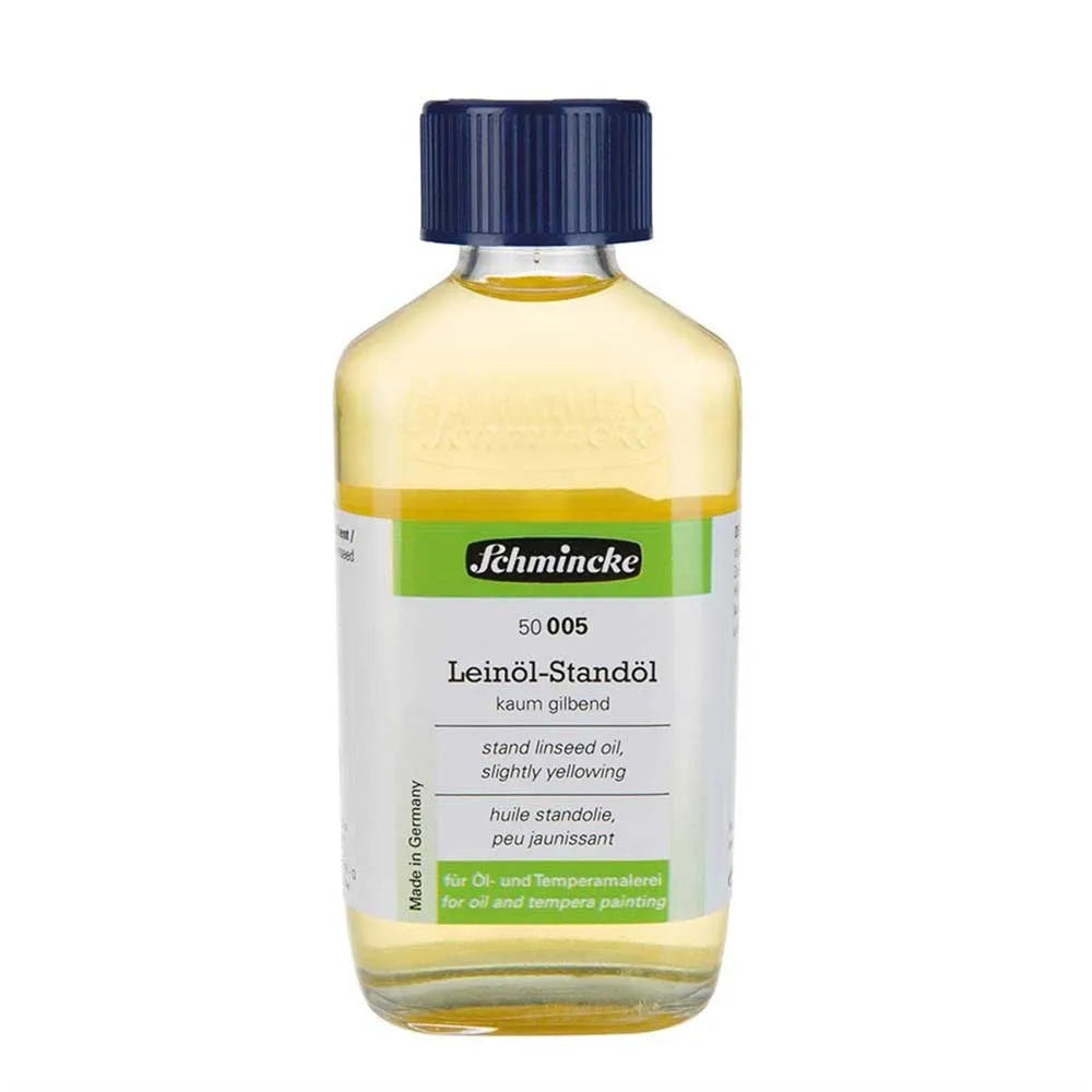 Schmincke Stand Linseed Oil slightly yellowing 005 200ml (Keten Yağı)
