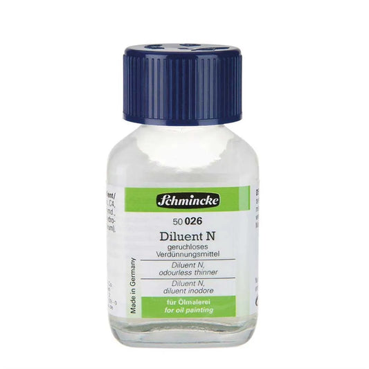 Schmincke Diluent N Odourless Thinner 026 60ml (Kokusuz Terebentin)