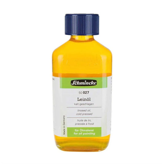Schmincke Linseed Oil Cold Pressed 027 200 ml (Keten Yağı)