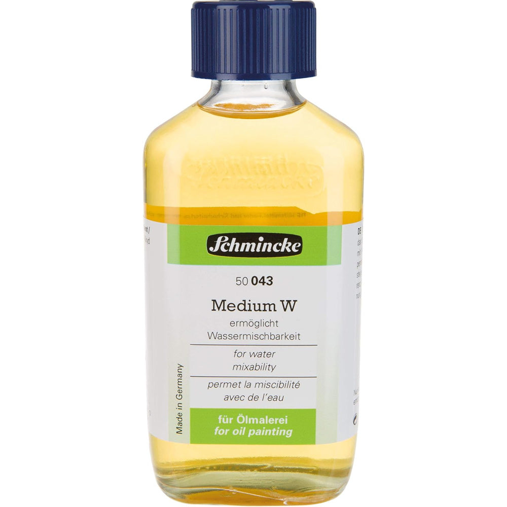Schmincke Medium W for Water Mixability 043 200ml (Su Bazlıya Çevirme Medyumu)
