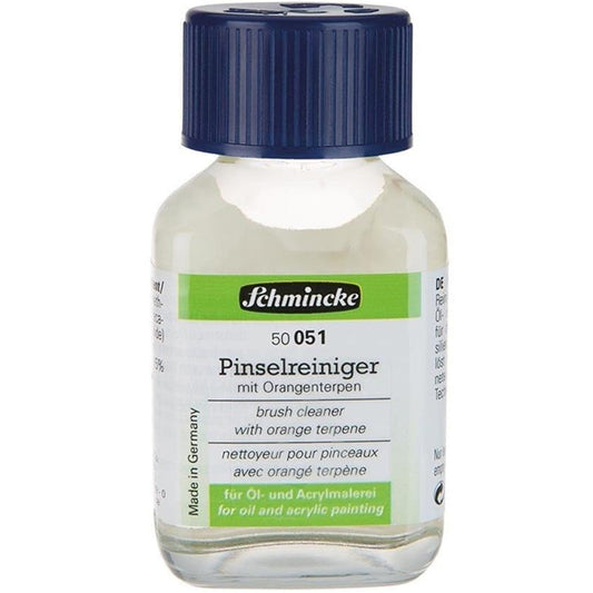 Schmincke Brush Cleaner with Orange Terpene 051 60ml (Fırça Temizleyici)