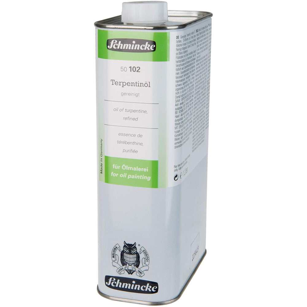 Schmincke Oil Of Turpentine Refined 102 1000ml (Rafine Terebentin Yağı)