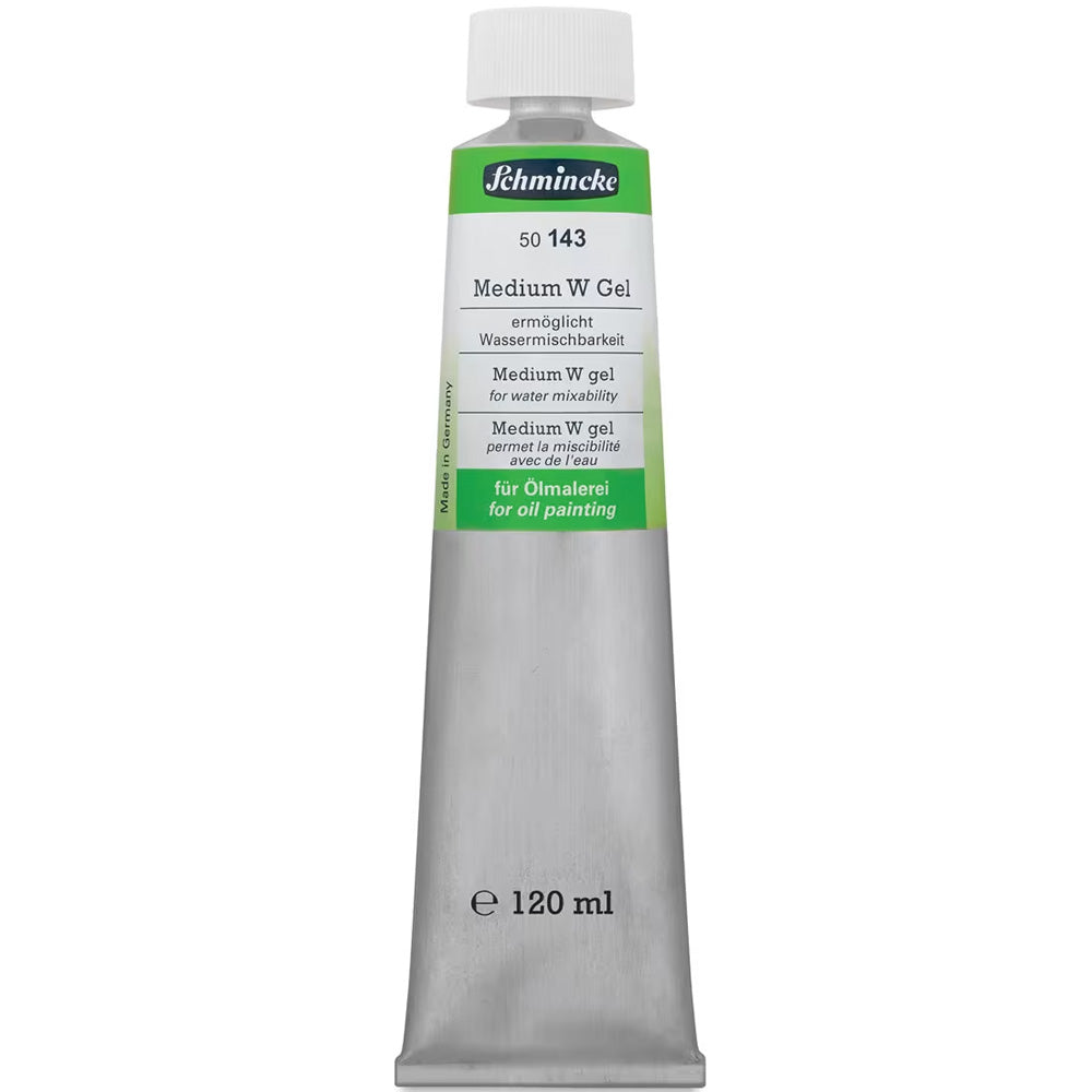 Schmincke Medium W Gel for Water Mixability 143 120ml (Su Bazlıya Çevirme Medyumu)