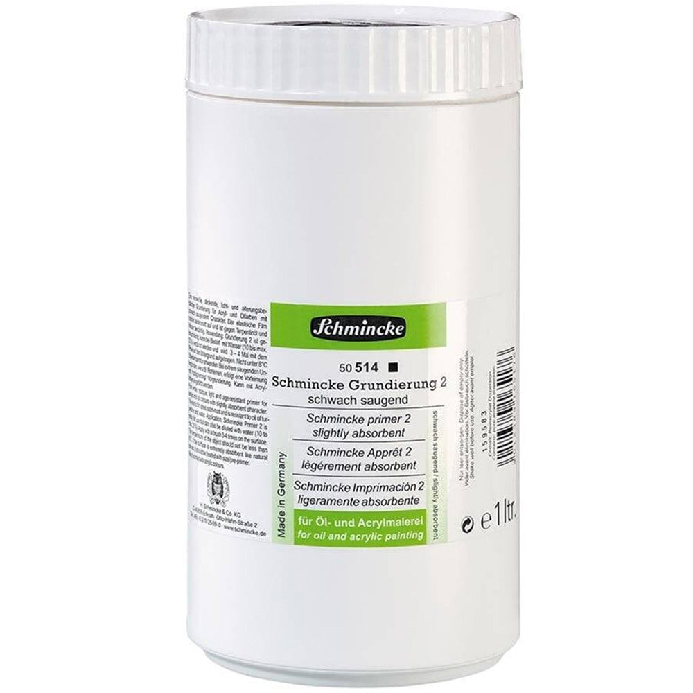 Schmincke Primer 2 Slightly Absorbent 514 1lt (Hafif Emici Astar)