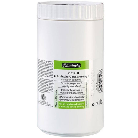 Schmincke Primer 2 Slightly Absorbent 514 1lt (Hafif Emici Astar)