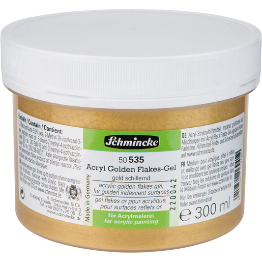 Schmincke Golden Flakes Gel 535 300ml
