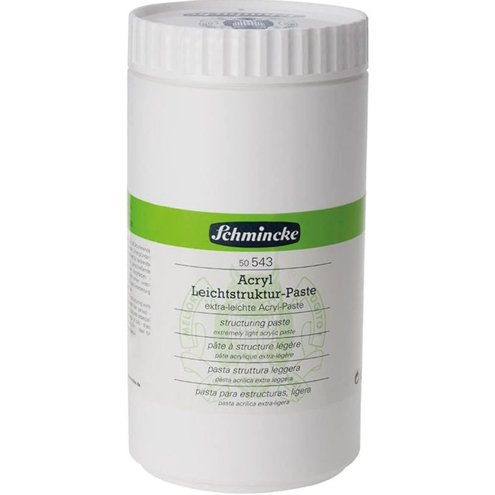 Schmincke Structuring Paste Extremely Light 543 1000ml (Şekil Hamuru)