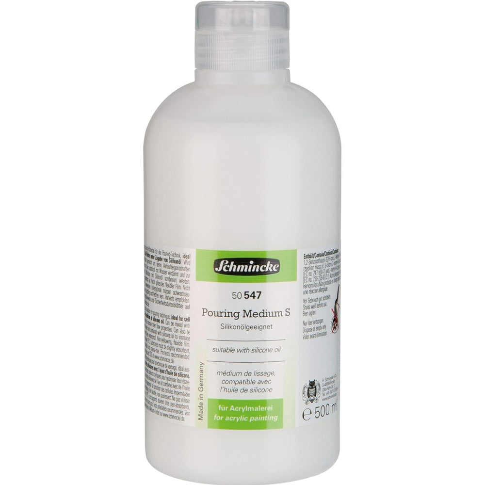 Schmincke Pouring Medium S suitable with siliconeoil 547 500 ml