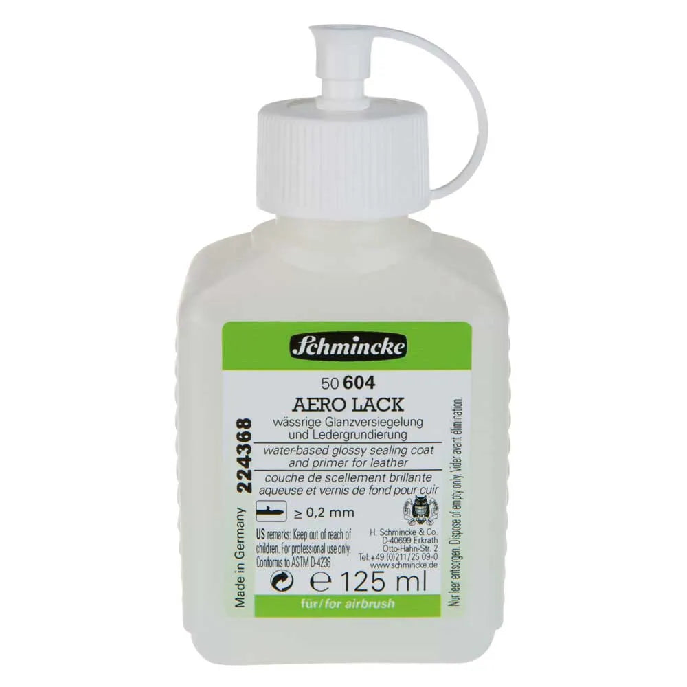 Schmincke Aero Lack Glossy Sealing Coat 604 125 ml (Deri için Astar)