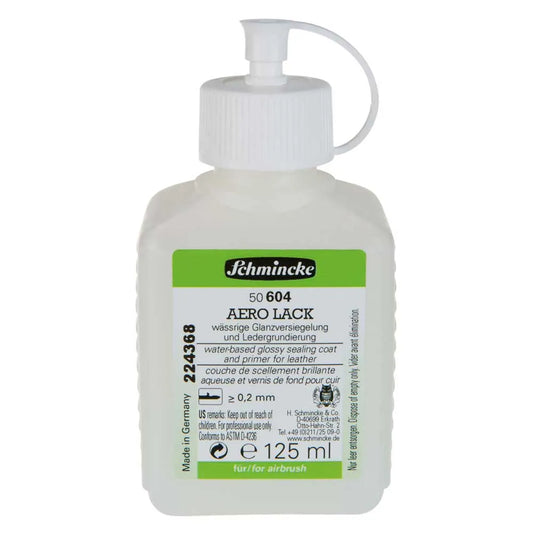 Schmincke Aero Lack Glossy Sealing Coat 604 125 ml (Deri için Astar)