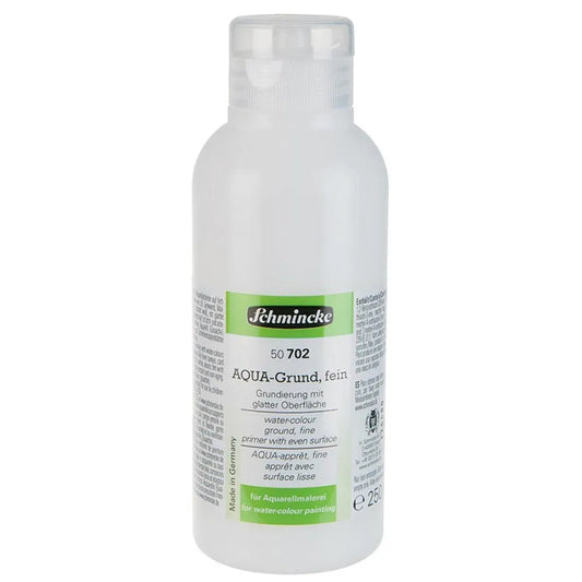Schmincke Aqua Primer, Fine 702 250ml (White, Even) (Beyaz İnce Astar)