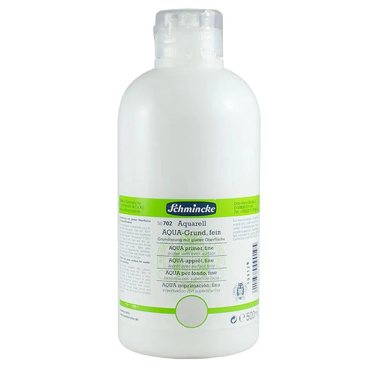 Schmincke Aqua Primer, Fine 702 500ml (White, Even) (Beyaz İnce Astar)