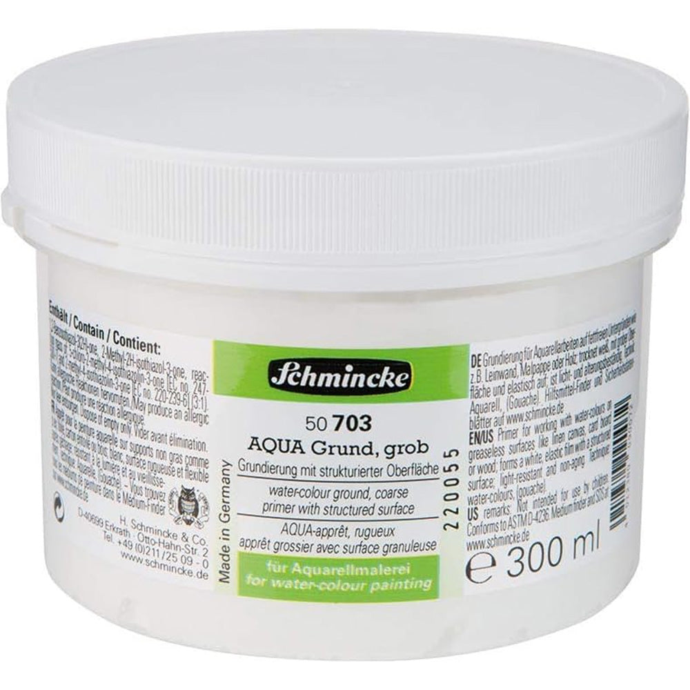 Schmincke Aqua Primer, Coarse 703 250ml (White, Structured)