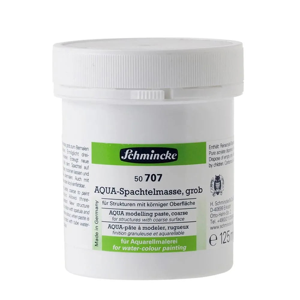 Schmincke Aqua Modelling Paste, Coarse 707 125ml (Kalın Dokulu Rölyef Macunu)