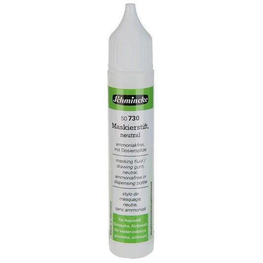 Schmincke Masking Fluid, Neutral 730 25ml (Renksiz Maskeleme Sıvısı)