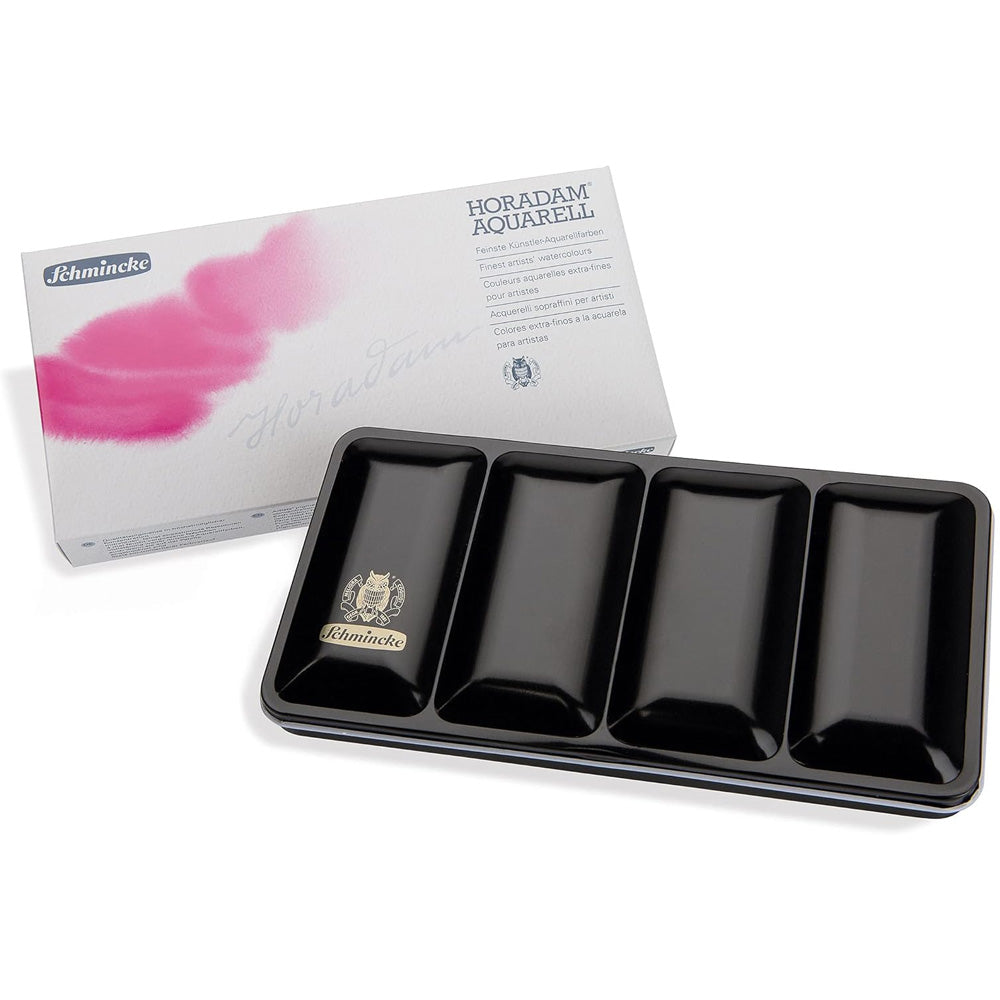 Schmincke Horadam Aquarell 18'li Metal Set (Yarım Tablet)