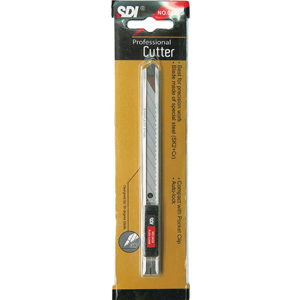 SDI Maket Bıçağı Dar (Metal Gövde) 0439C