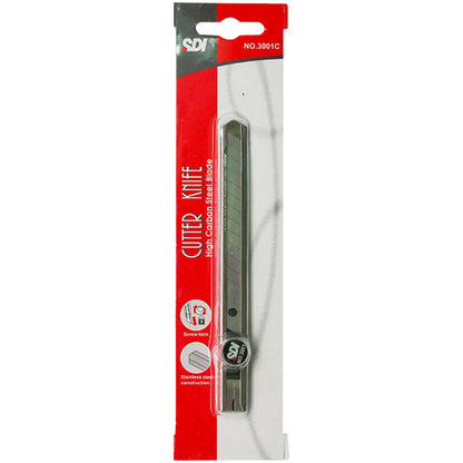 SDI Maket Bıçağı Dar (Sıkıştırmalı Metal Gövde) 3001C