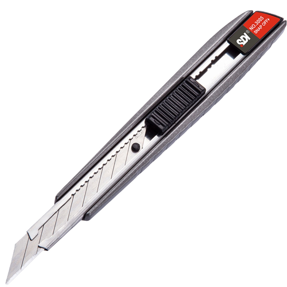 SDI Maket Bıçağı Dar (Otomatik Sıkıştırmalı Metal Gövde) 3005C